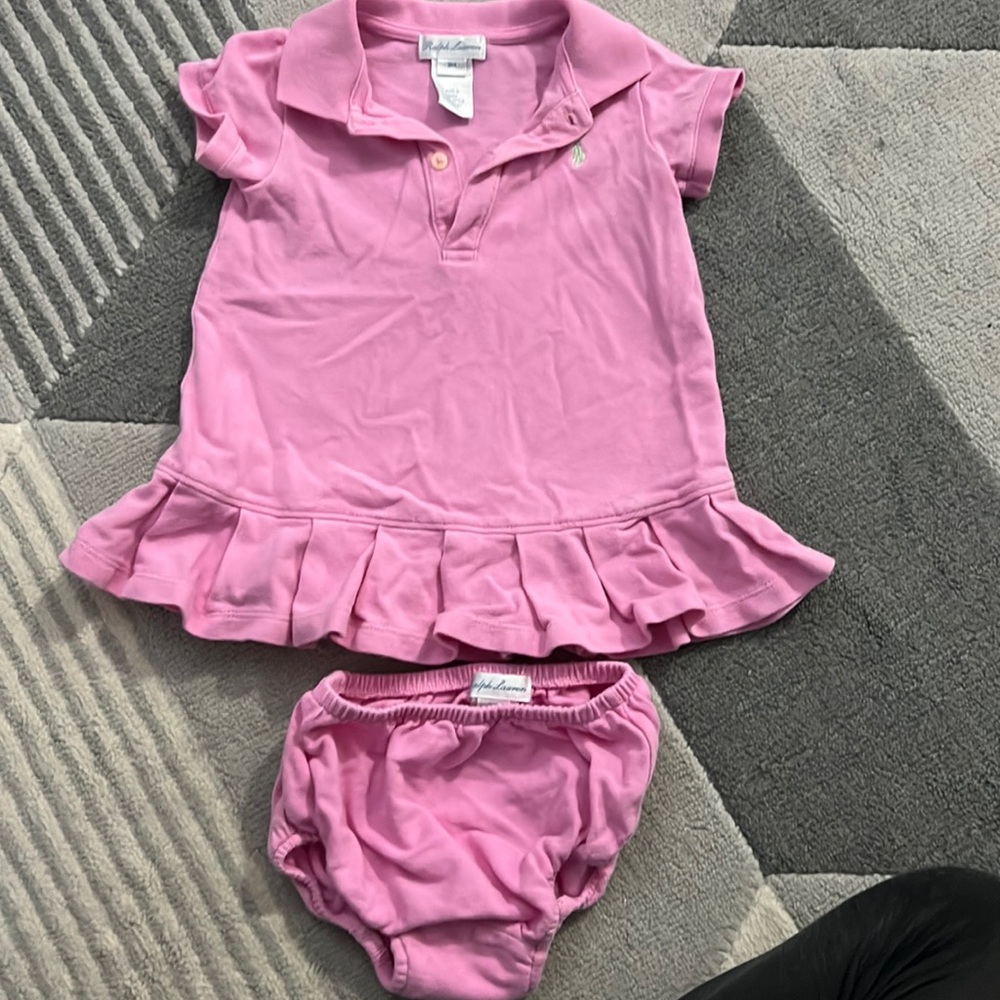 Ralph Lauren pink dress